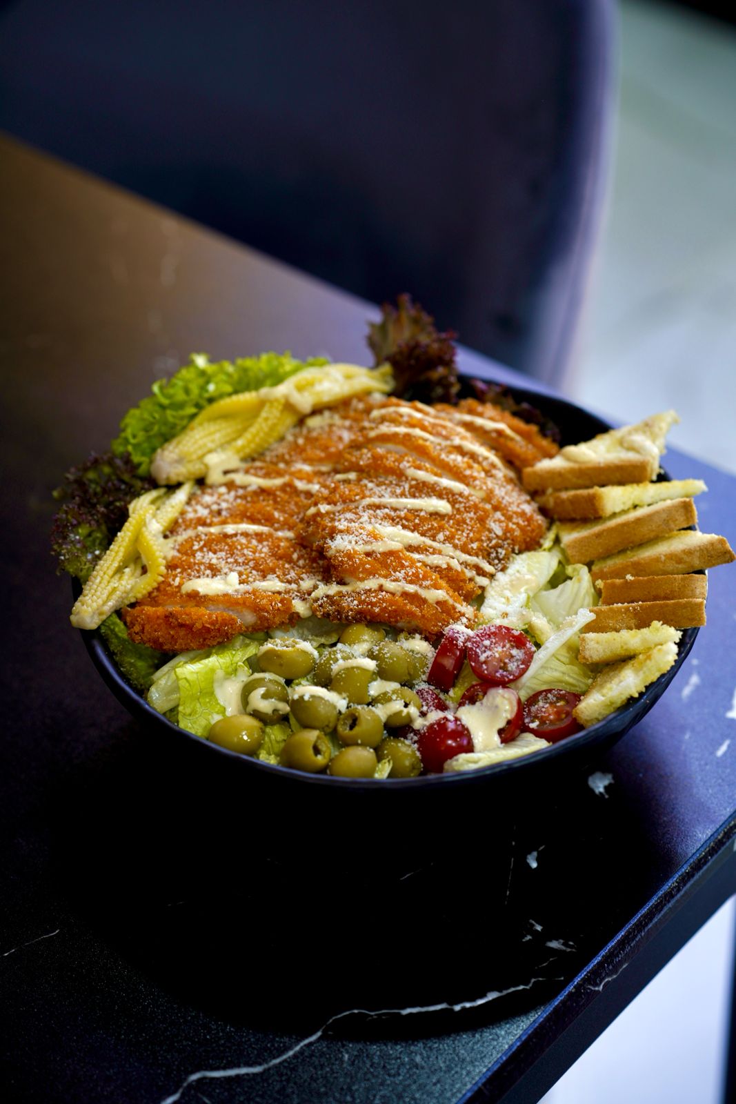 سالاد سزار سوخاری